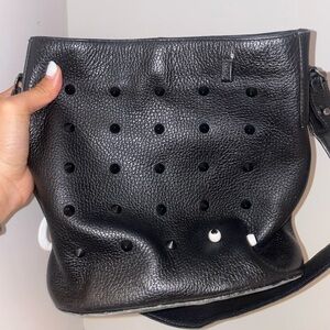Min and mon black bucket bag